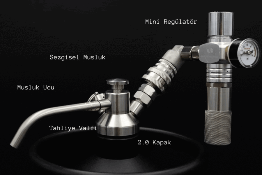 Musluk Ucu Mini Fıçı Musluğu - iKegger Aksesuarı