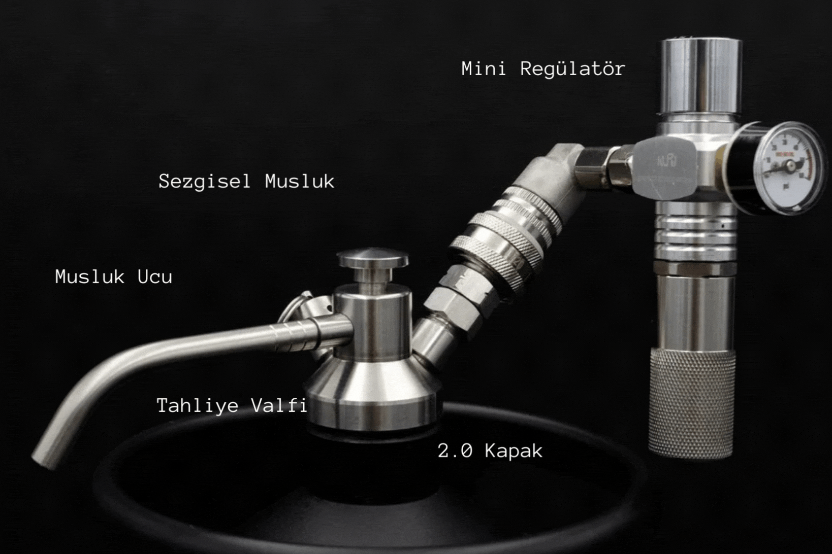 iKegger Bira ve Nitro Kahve Fıçı Seti 2.0 2 ikegger Bira ve Nitro Kahve Fici seti 2.0