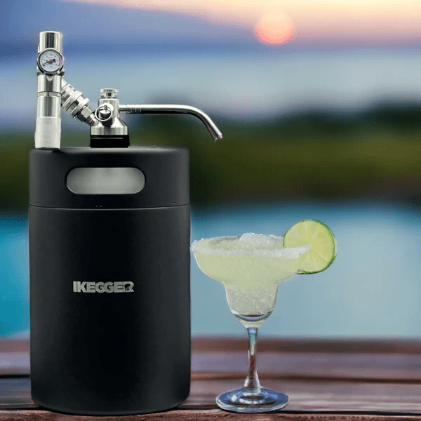 Bar nitro sistemi ile hazırlanan nitro kokteyl fıçısı — iKegger 5L set