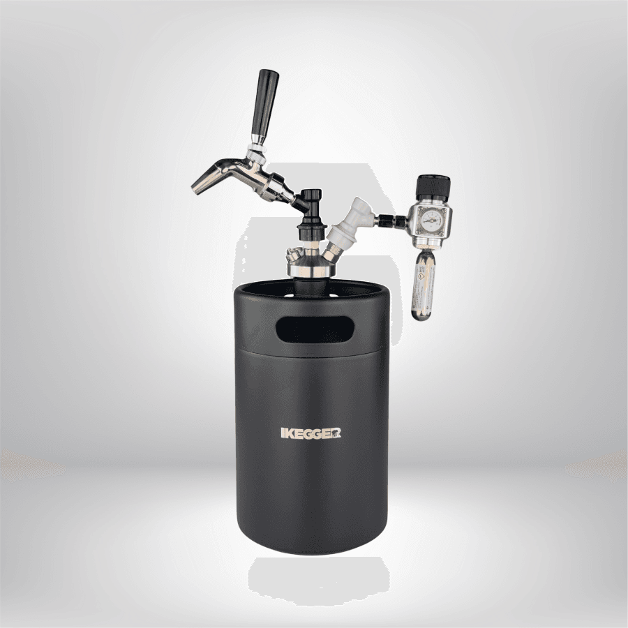 4Litre fıçı standart musluk 4 Litre Mini Fıçı - Bira ve Nitro Kahve Fıçısı