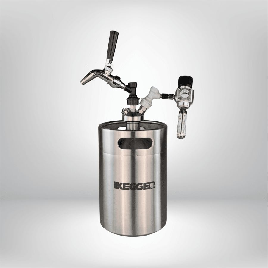 5Litre Fıçı ve standart musluk 5 Litre Mini Fıçı - Paslanmaz Çelik Bira ve Nitro Fıçısı