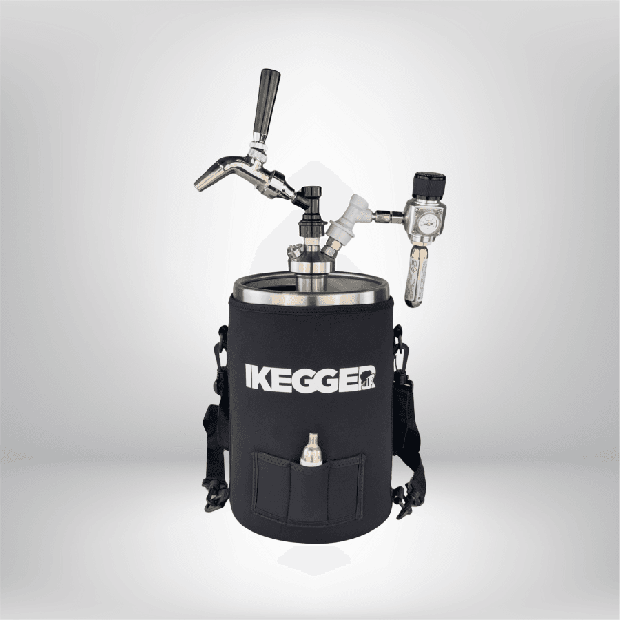 5litre gri çanta 5 Litre Mini Fıçı - Paslanmaz Çelik Bira ve Nitro Fıçısı