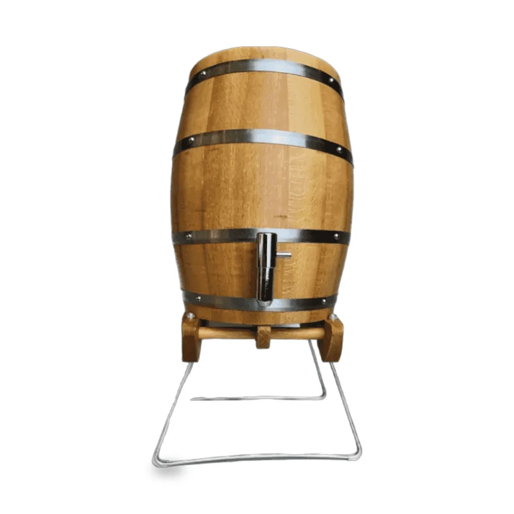 5 Litre Mini Fıçı - Paslanmaz Çelik Bira ve Nitro Fıçısı