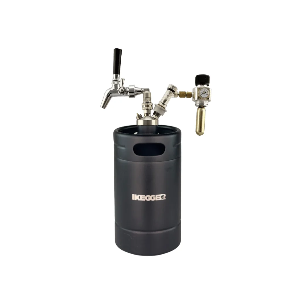 Premium bira seti, 2 L izole fıçı