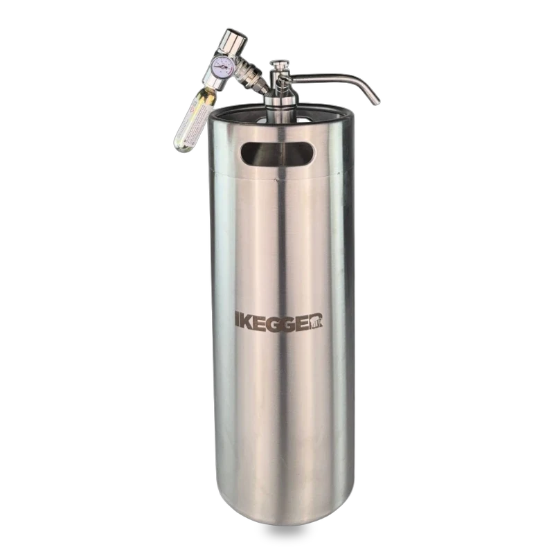 iKegger 2.0 seti, 10 L paslanmaz fıçı